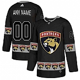 Customized Men's Florida Panthers Black Team Logos Fashion Adidas Jersey,baseball caps,new era cap wholesale,wholesale hats